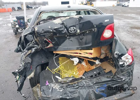 2010 Toyota Corolla Le из США, поврежденный, VIN 2T1BU4EE0AC259068